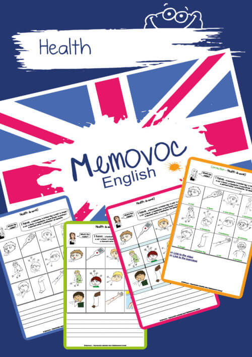 Health - Vocabulary - PDF Worksheets