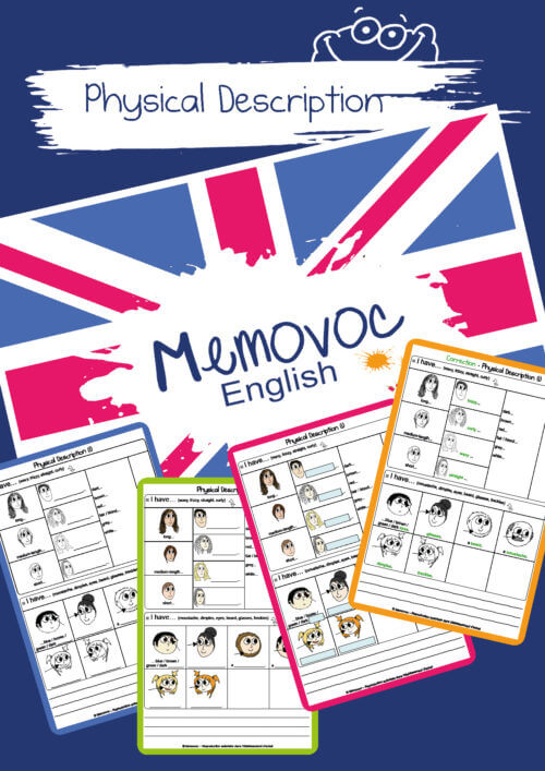 Physical Description - Vocabulary - PDF Worksheets