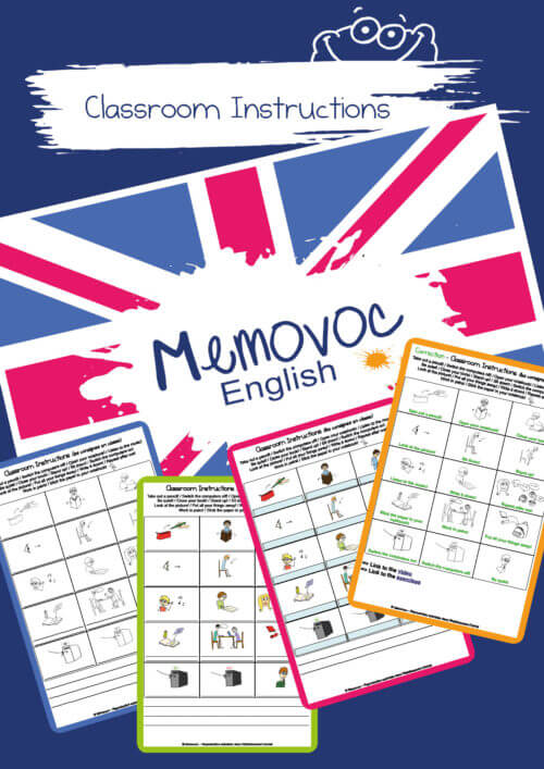 Classroom Instructions - Vocabulary - PDF Worksheets