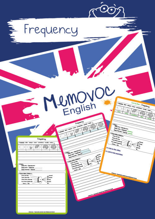 Frequency - Vocabulary - PDF Worksheets