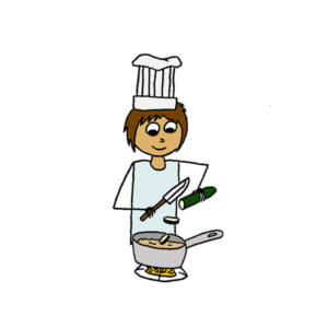 un cuisinier