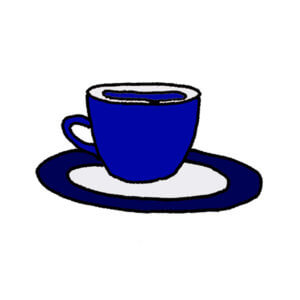 une tasse et une coupe