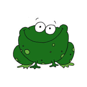 une grenouille