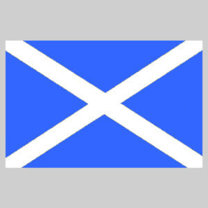 le drapeau de l'Écosse