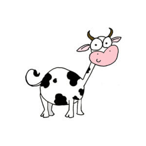 une vache