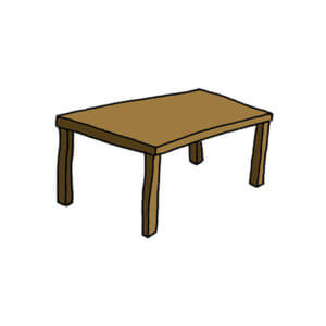 une table