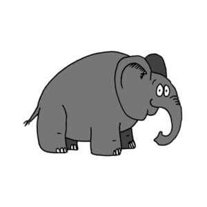 un éléphant