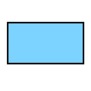 un rectangle