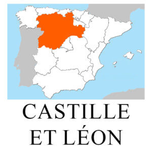 Carte de Castille et Léon