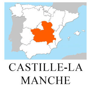 Carte de Castille-La-Manche