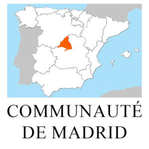 Carte de la Communauté de Madrid
