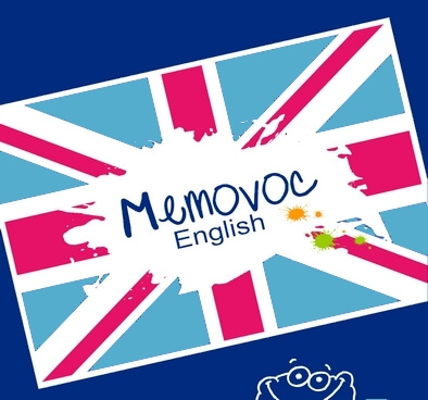 drapeau anglais avec marque Memovoc