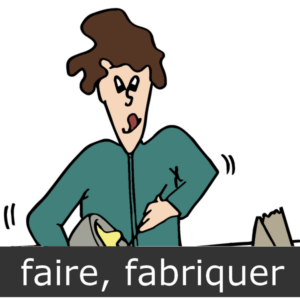 verbe faire, fabriquer