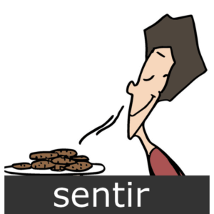 verbe sentir (odorat)