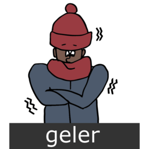 verbe geler