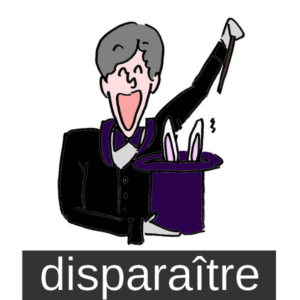 verbe disparaître