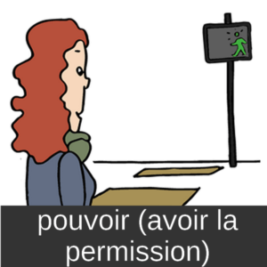 verbe pouvoir, avoir la permission